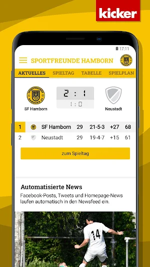 Sportfreunde Hamborn 07 Screenshot 2