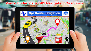 GPS Navigation Earth Map & GPS Direction Tracking Screenshot 3