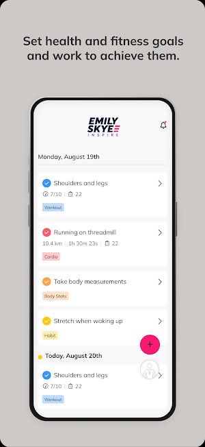 Emily Skye Inspire Screenshot 2