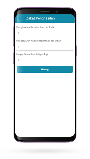 KalZakat (Kalkulator Zakat) Screenshot 1