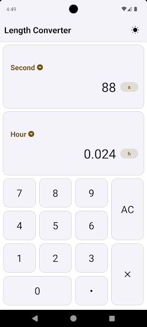 Time Converter Screenshot 2