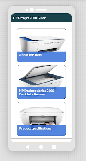 HP Deskjet 2600 App Advice Screenshot 0