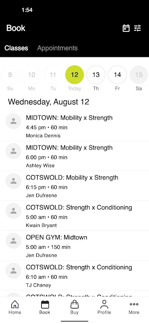 Cross Conditioning Training Screenshot 1