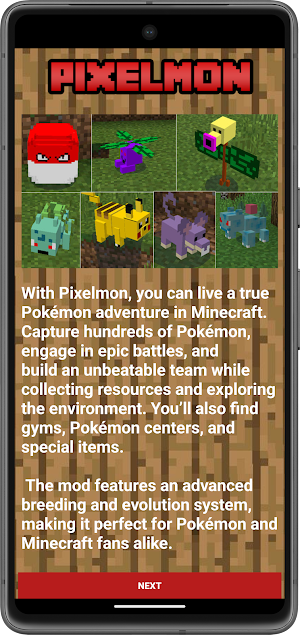 Pixelmon Mod for Minecraft Screenshot 1