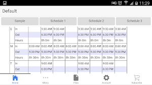 Employee Schedule Pro Screenshot 1