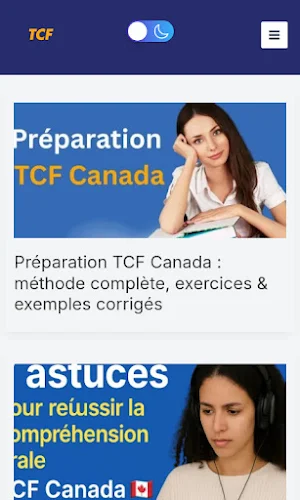 TCF Canada Préparation Screenshot 3
