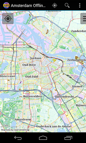 Amsterdam Offline City Map Screenshot 0