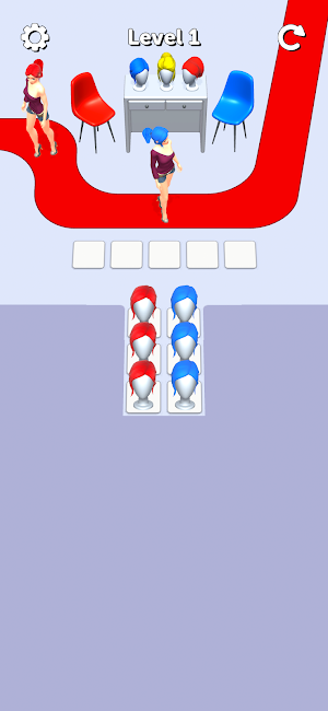 Wig Selection Screenshot 0