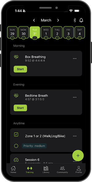 O2Max Screenshot 1