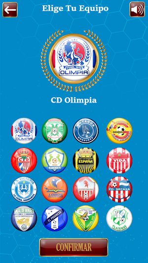 Liga Honduras Juego Screenshot 1