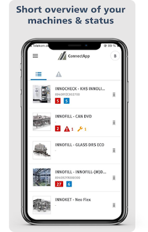 KHS ConnectApp Guide Screenshot 0