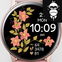 Petals Digital Watch Face
