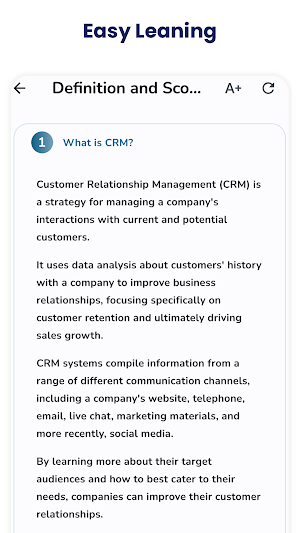 CRM Quick Notes Screenshot 1