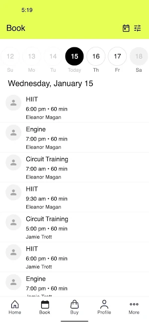 River Fitness Screenshot 1