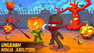 Kung Fu Ninja Stickman Zombie Screenshot 1