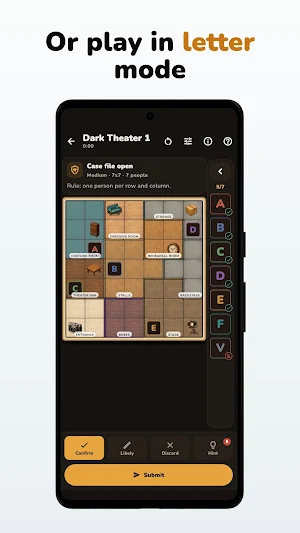 GridNoir Murder Sudoku Screenshot 3