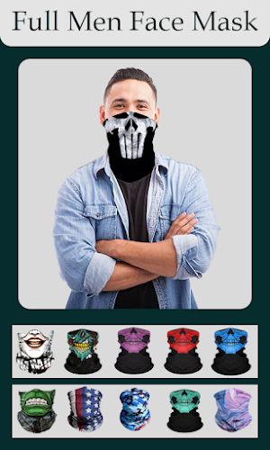 Face Mask Photo Editor Screenshot 0