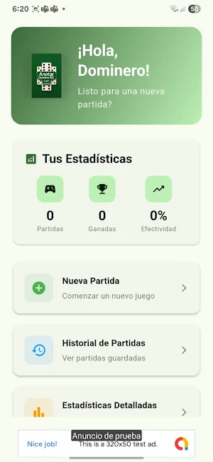 Anota Dominó Juega y Capicúa Screenshot 0