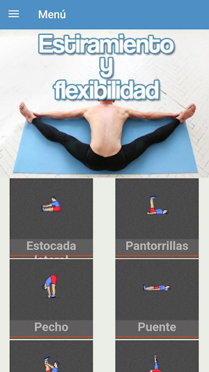 Estiramiento y flexibilidad Screenshot 0