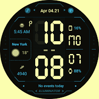 MIMIX Digital Force Watchface