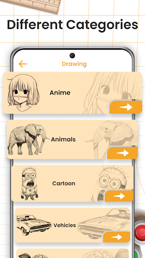Learn to Draw Sketch Stepwise Screenshot 3