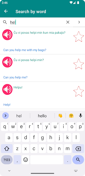Communicate Esperanto Screenshot 2