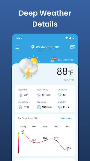 Weather Now & Forecast Screenshot 2