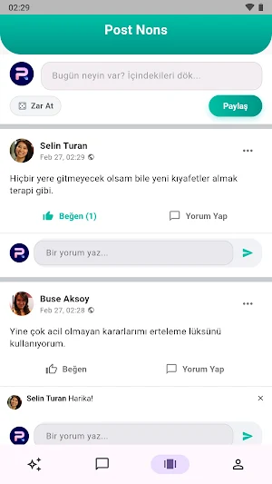 Anonim Sohbet - NONS Screenshot 2