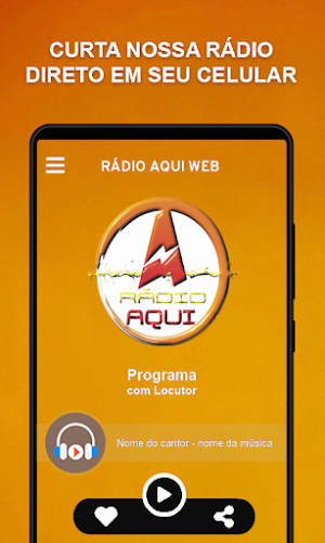 RÁDIO AQUI WEB Screenshot 0
