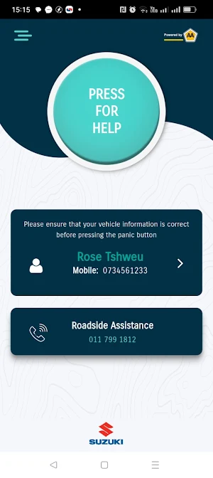 Suzuki Auto Roadside Assist Screenshot 3