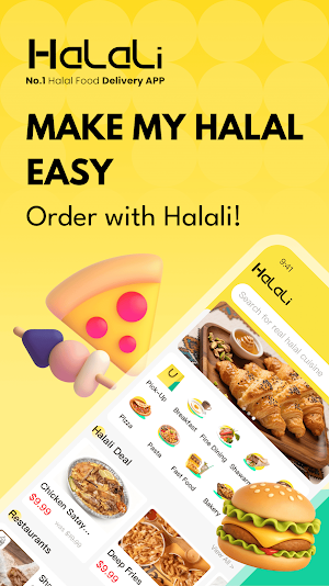 Halali - Food Delivery Screenshot 0