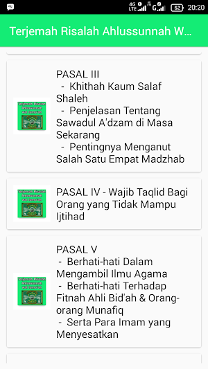 Terjemah Risalah Ahlussunnah Wal Jama'ah Screenshot 1