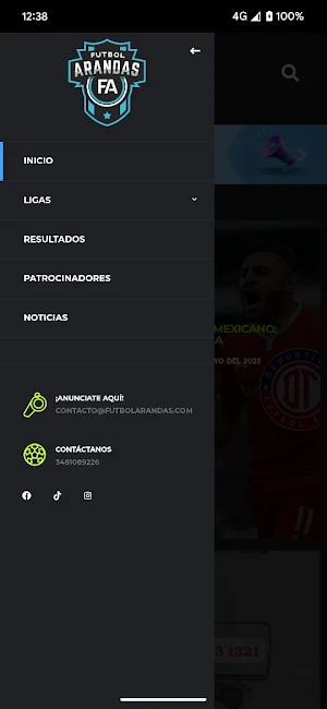 Futbol Arandas Screenshot 0
