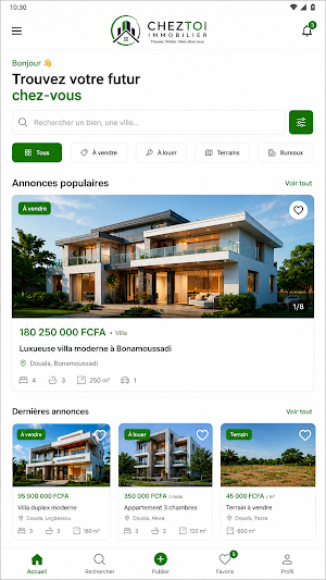 ChezToi Immobilier Real Estate Screenshot 3