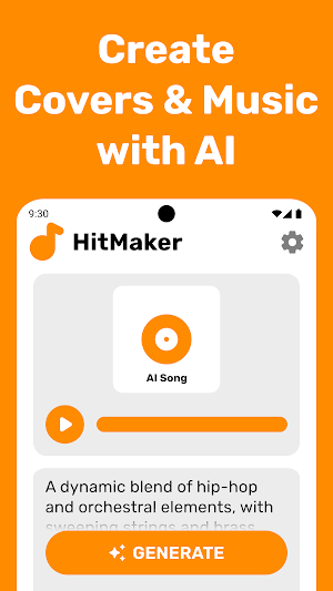 HitMaker: AI Cover Generator Screenshot 0