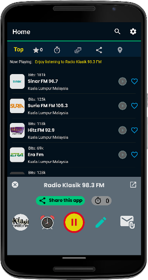 Radio Klasik Nasional Malaysia Screenshot 2