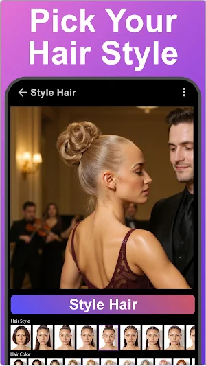 Hair Salon - hairstyle changer Screenshot 0