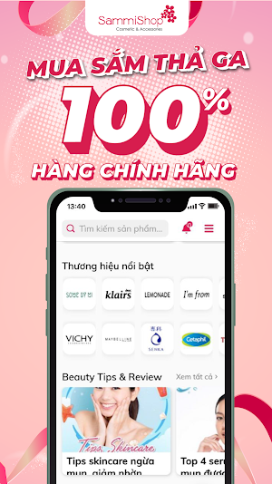 Sammi Shop – Siêu thị mỹ phẩm chuyên nghiệp Screenshot 2
