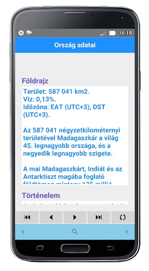Ország Adatok Screenshot 3