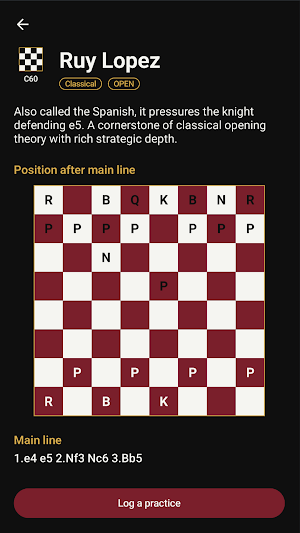 Chess Openings Screenshot 2