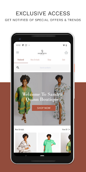 Sandra Quinn Boutique Screenshot 1