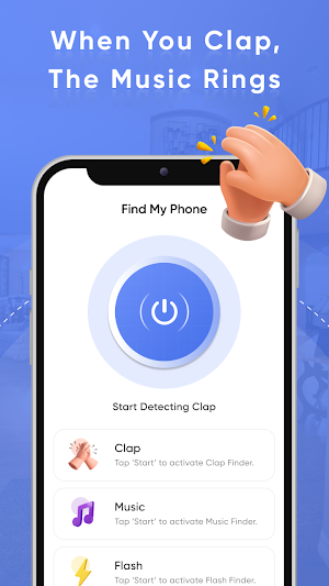 Find My Phone by Clap Flash Screenshot 1