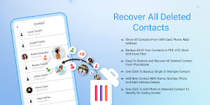 Deleted All Contacts Recovery Screenshot 0