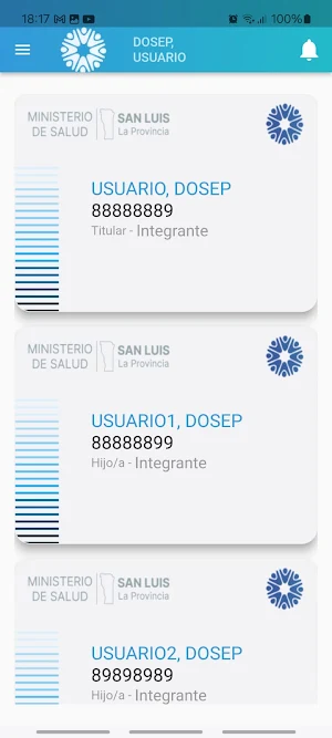 DOSEP móvil Screenshot 1