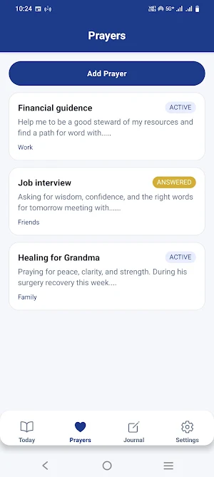 Bible App: Daily Verse Journal Screenshot 2