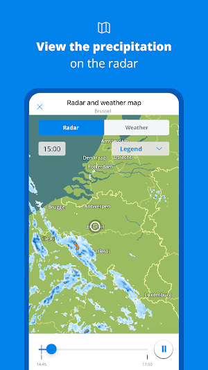 Meteovista: weather & rain Screenshot 3