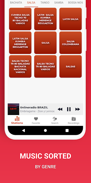 Música Bachata mix Salsa Radio Screenshot 3