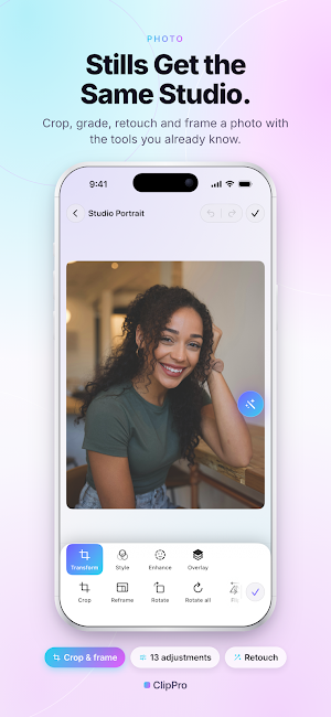 ClipPro: Video & Photo Editor Screenshot 1