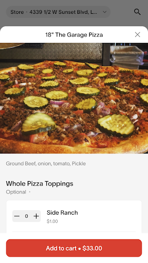 Garage Pizza Screenshot 1