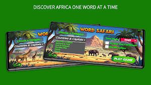 Word Safari - African Trivia Screenshot 0